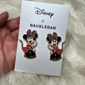 Baublebar Collab with Disney NEW Minnie Post Earrings
